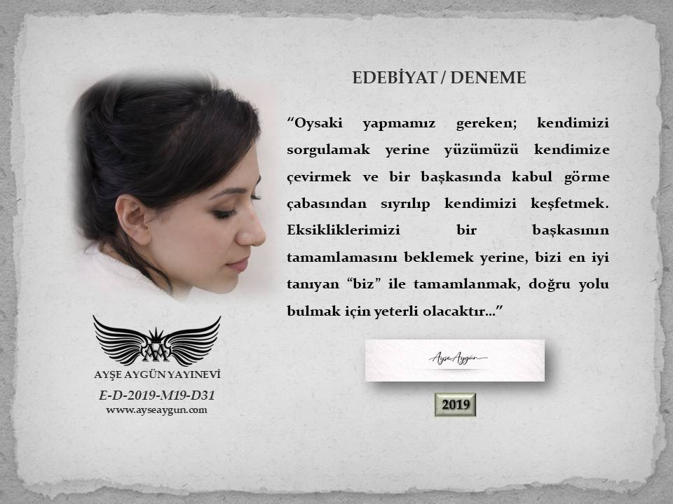 Yüzünü Kendine Çevir