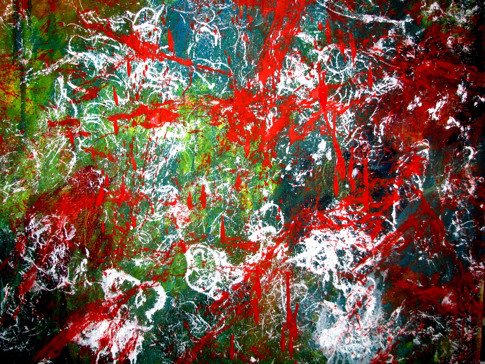 Ayşe Aygün  Arayış 3 2008, 80X80  Tuval Üzerine Yağlı Boya 