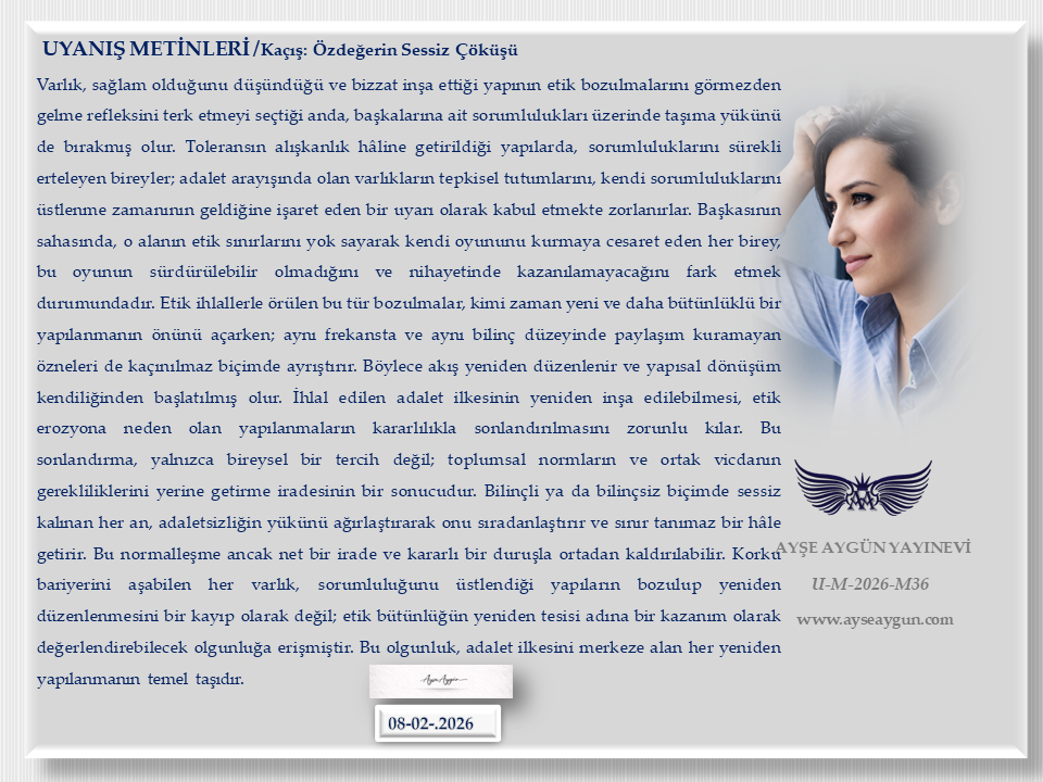 Uyan: Kendine Dönüş Çağrısı