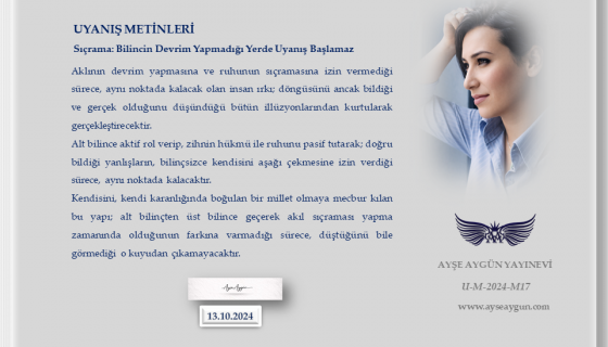 Sıçrama: Bilincin Devrim Yapmadığı Yerde Uyanış Başlamaz