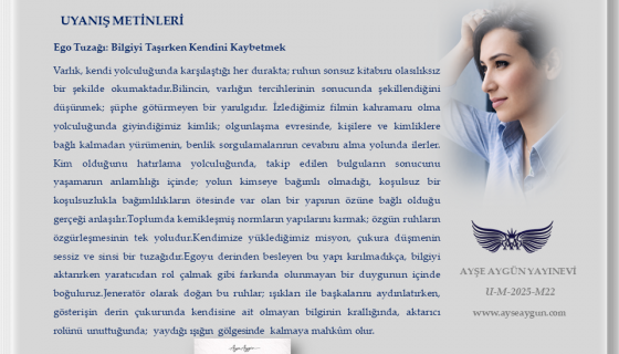 Ego Tuzağı: Bilgiyi Taşırken Kendini Kaybetmek